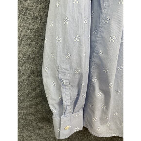 Ted Baker London Men's 5 (US XL) Cotton Blend Pale Blue Long Sleeve Bollon Dogs - Picture 4 of 16